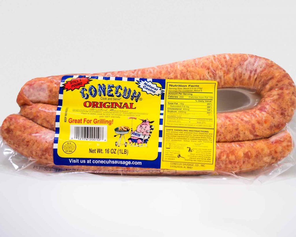 Original Smoked Sausage Conecuh Sausage