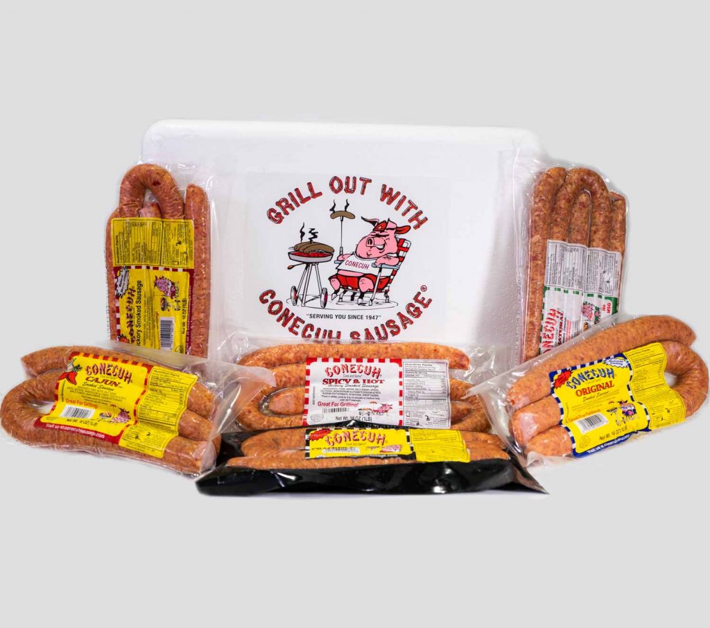 Sausage Assortment (61 pound packs) Conecuh Sausage