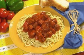 Conecuh Sausage & Spaghetti