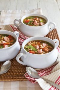 New Year’s Soup with Conecuh Sausage